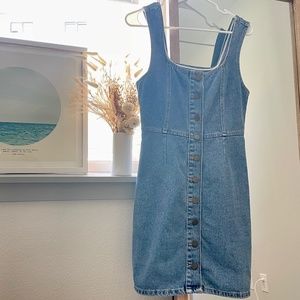 UO denim dress